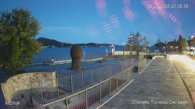 immagine della webcam nei dintorni di Arona: webcam Meina