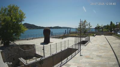 immagine della webcam nei dintorni di Orta San Giulio: webcam Meina