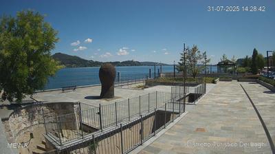 immagine della webcam nei dintorni di Comignago: webcam Meina