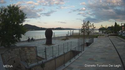 immagine della webcam nei dintorni di Bolzano Novarese: webcam Meina