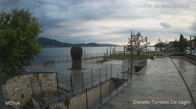 immagine della webcam nei dintorni di Armeno: webcam Meina