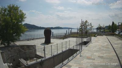 immagine della webcam nei dintorni di Monvalle: webcam Meina