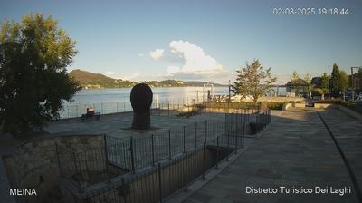 immagine della webcam nei dintorni di Bolzano Novarese: webcam Meina