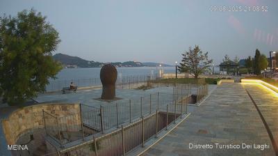 immagine della webcam nei dintorni di Cavaglio d'Agogna: webcam Meina