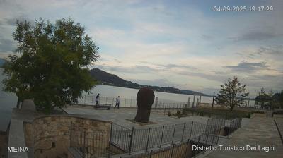 immagine della webcam nei dintorni di Borgomanero: webcam Meina