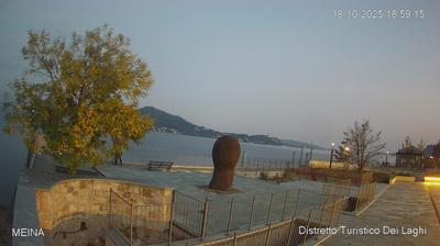 immagine della webcam nei dintorni di Borgomanero: webcam Meina