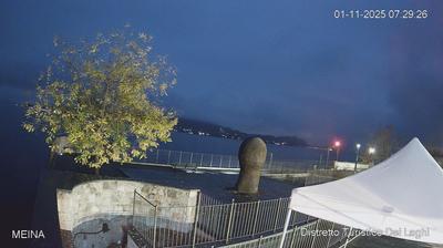 immagine della webcam nei dintorni di Bolzano Novarese: webcam Meina