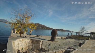 immagine della webcam nei dintorni di Cavaglio d'Agogna: webcam Meina