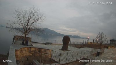 immagine della webcam nei dintorni di Orta San Giulio: webcam Meina