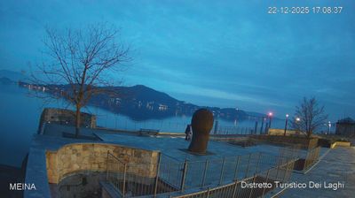 immagine della webcam nei dintorni di Cavaglio d'Agogna: webcam Meina