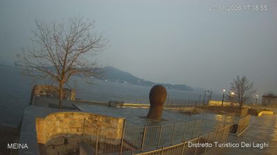 immagine della webcam nei dintorni di Borgomanero: webcam Meina