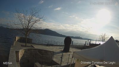 immagine della webcam nei dintorni di Mottarone: webcam Meina