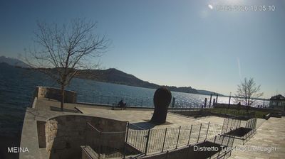 immagine della webcam nei dintorni di Monvalle: webcam Meina