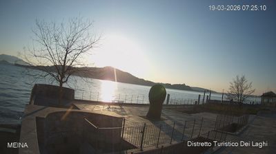 immagine della webcam nei dintorni di Lesa: webcam Meina