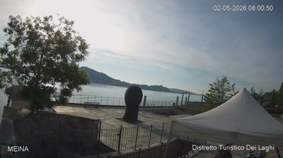immagine della webcam nei dintorni di Arona: webcam Meina