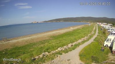 immagine della webcam nei dintorni di Porto Santo Stefano: webcam Fonteblanda