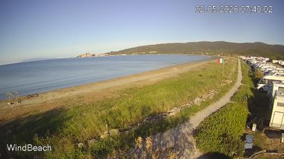 immagine della webcam nei dintorni di Talamone: webcam Fonteblanda