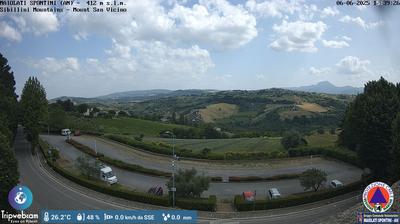 immagine della webcam nei dintorni di Macerata: webcam Maiolati Spontini