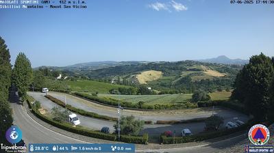 immagine della webcam nei dintorni di Ostra Vetere: webcam Maiolati Spontini