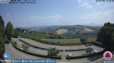 immagine della webcam nei dintorni di Osimo: webcam Maiolati Spontini