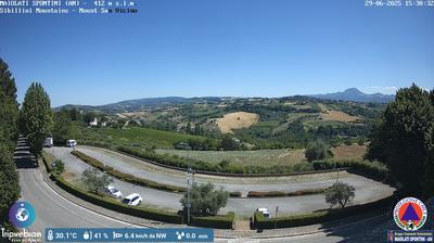 immagine della webcam nei dintorni di Torrette di Ancona: webcam Maiolati Spontini