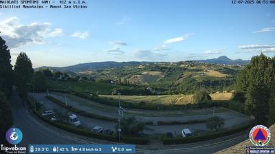 immagine della webcam nei dintorni di San Severino Marche: webcam Maiolati Spontini