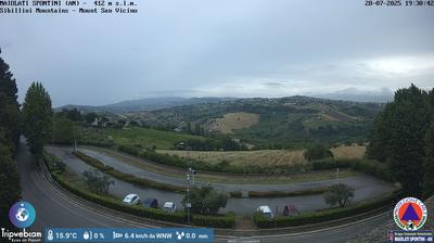immagine della webcam nei dintorni di Jesi: webcam Maiolati Spontini