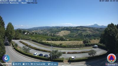 immagine della webcam nei dintorni di Marzocca: webcam Maiolati Spontini