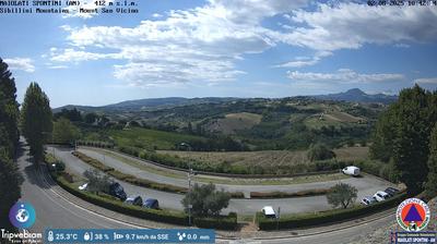 immagine della webcam nei dintorni di Villa Potenza: webcam Maiolati Spontini