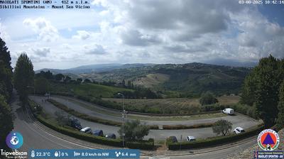 immagine della webcam nei dintorni di Gualdo Tadino: webcam Maiolati Spontini
