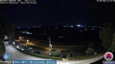 immagine della webcam nei dintorni di San Severino Marche: webcam Maiolati Spontini