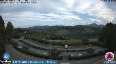 immagine della webcam nei dintorni di Mondolfo: webcam Maiolati Spontini