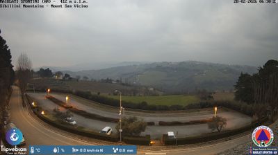 immagine della webcam nei dintorni di Fabriano: webcam Maiolati Spontini