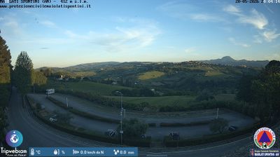 immagine della webcam nei dintorni di San Severino Marche: webcam Maiolati Spontini