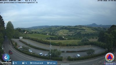 immagine della webcam nei dintorni di Gualdo Tadino: webcam Maiolati Spontini
