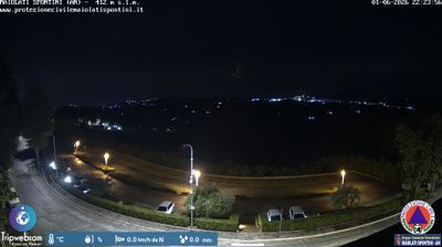 immagine della webcam nei dintorni di Fabriano: webcam Maiolati Spontini