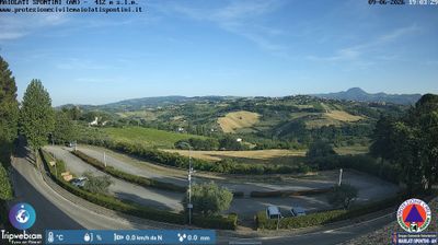 immagine della webcam nei dintorni di Gualdo Tadino: webcam Maiolati Spontini