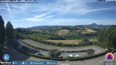 immagine della webcam nei dintorni di Fabriano: webcam Maiolati Spontini
