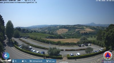 immagine della webcam nei dintorni di Ostra Vetere: webcam Maiolati Spontini