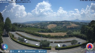 immagine della webcam nei dintorni di San Severino Marche: webcam Maiolati Spontini