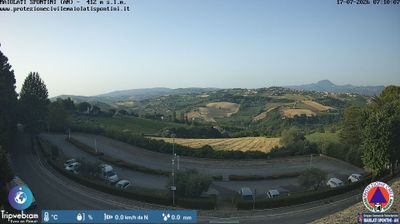 immagine della webcam nei dintorni di Cingoli: webcam Maiolati Spontini