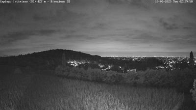 immagine della webcam nei dintorni di Monte Cornizzolo: webcam Capiago Intimiano