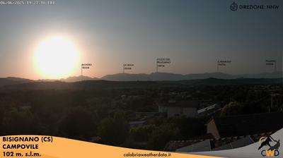 immagine della webcam nei dintorni di Schiavonea di Corigliano: webcam Bisignano
