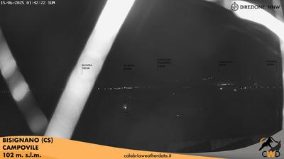 immagine della webcam nei dintorni di Luzzi: webcam Bisignano