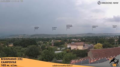 immagine della webcam nei dintorni di Camigliatello Silano: webcam Bisignano