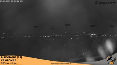 immagine della webcam nei dintorni di Luzzi: webcam Bisignano