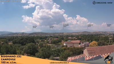immagine della webcam nei dintorni di Camigliatello Silano: webcam Bisignano