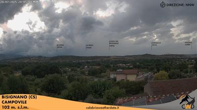 immagine della webcam nei dintorni di Luzzi: webcam Bisignano