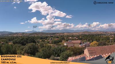 immagine della webcam nei dintorni di Luzzi: webcam Bisignano