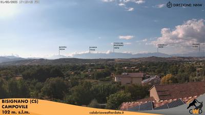 immagine della webcam nei dintorni di San Miceli: webcam Bisignano